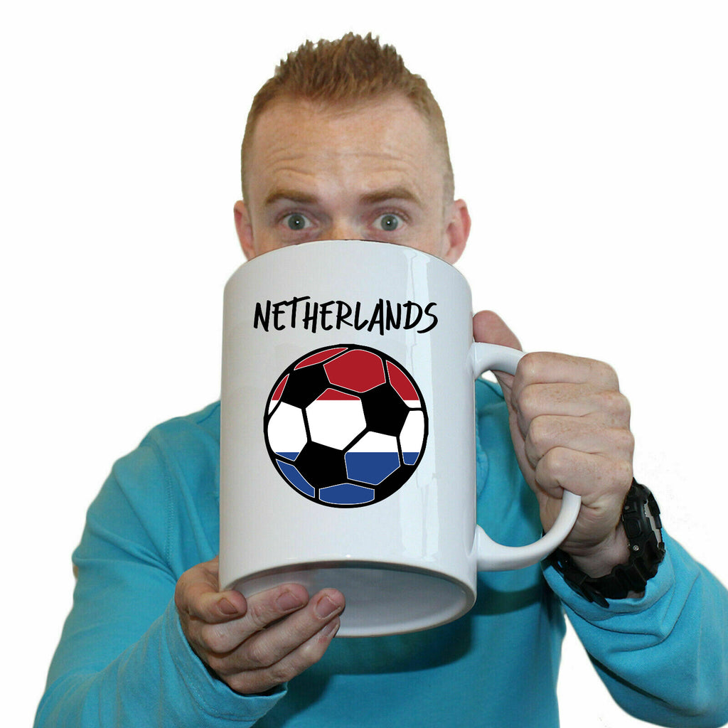 Netherlands Football - Funny Giant 2 Litre Mug