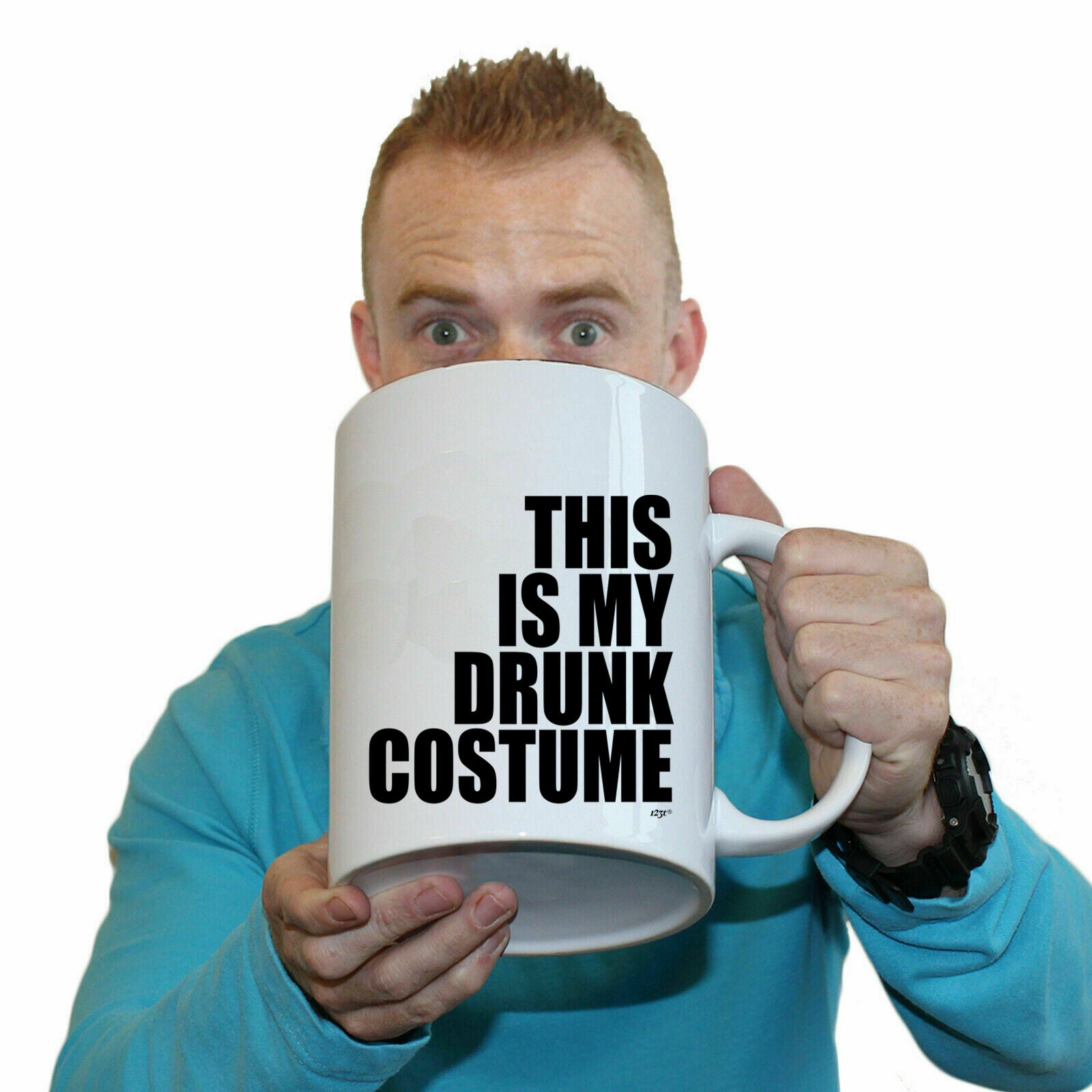 This Is My Drunk Costume - Funny Giant 2 Litre Mug