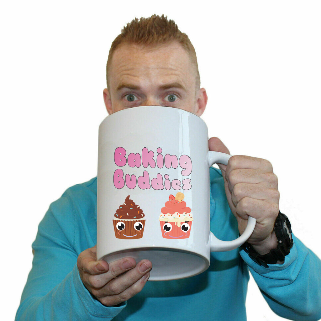 Baking Buddies Cup Cakes - Funny Giant 2 Litre Mug Cup