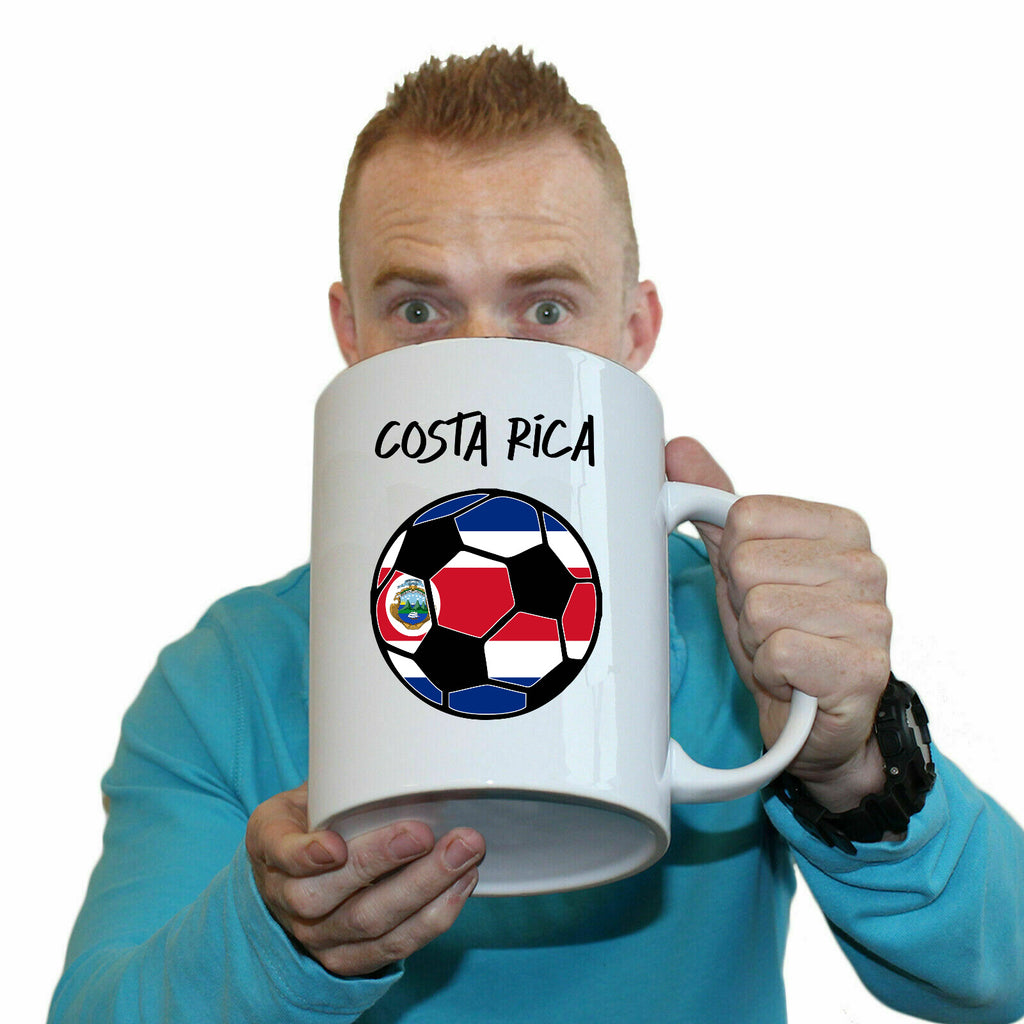 Costa Rica Football - Funny Giant 2 Litre Mug