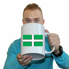 Devon Flag - Funny Giant 2 Litre Mug Cup