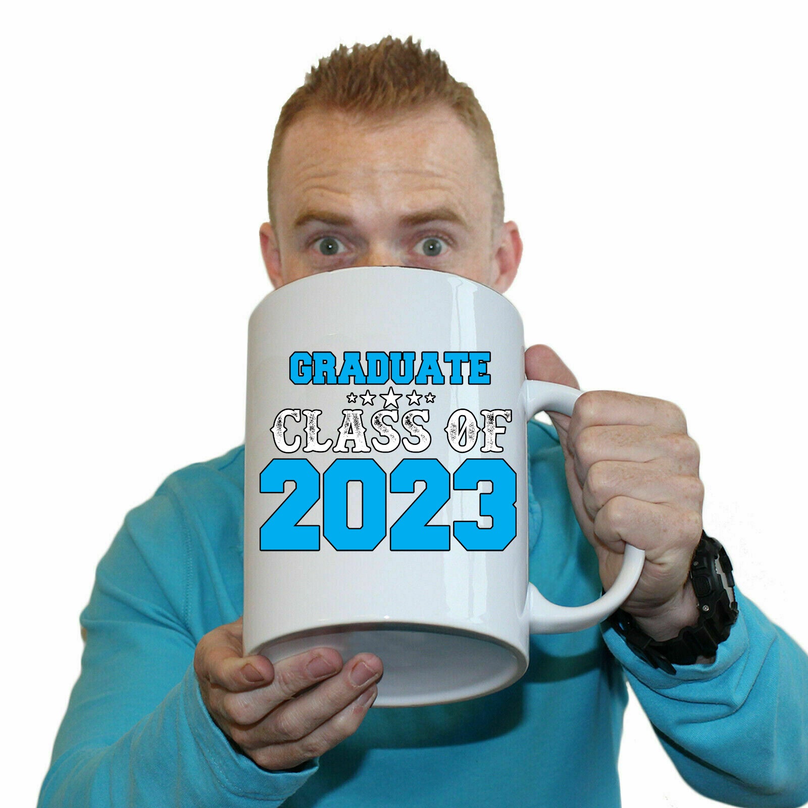 Graduate University College Class Of 2023 - Funny Giant 2 Litre Mug