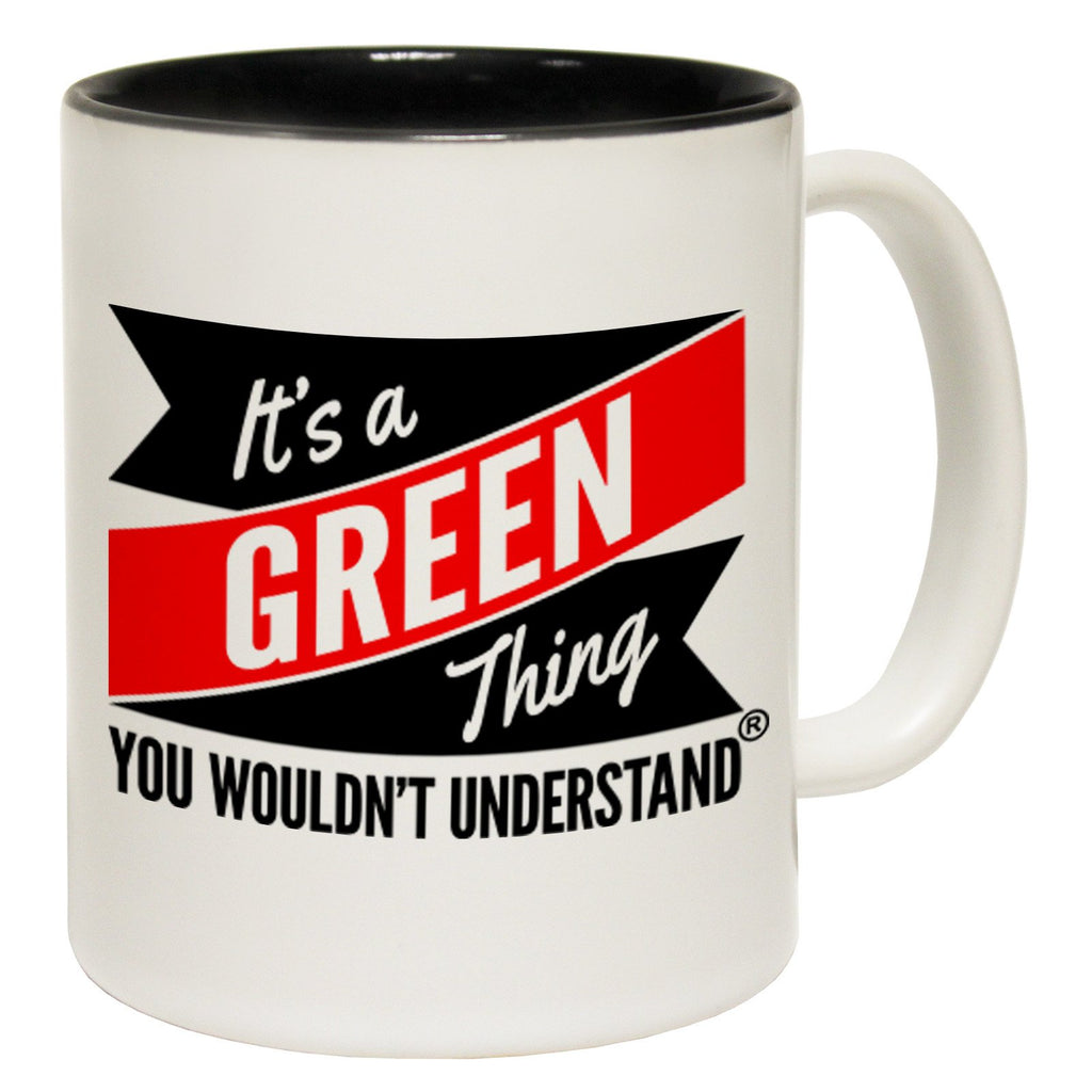 123t New It's A Green Thing You Wouldn't Understand Funny Mug, 123t Mugs