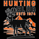 Hunting Club Estd 1974 - Mens 123t Funny T-Shirt Tshirts