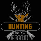 Hunting Is My Cardio Hunt Deer - Mens 123t Funny T-Shirt Tshirts