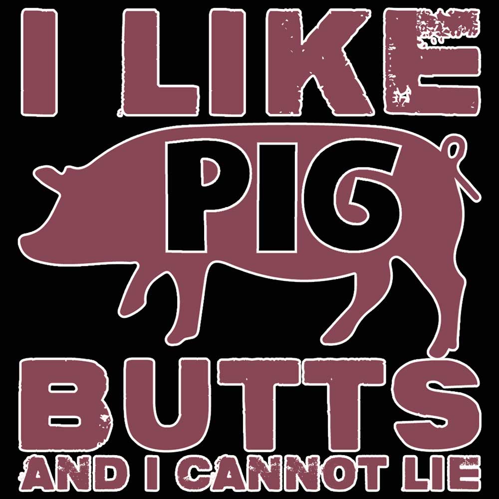 I Like Pig Butts And I Cannot Lie Chef Cooking - Mens 123t Funny T-Shirt Tshirts