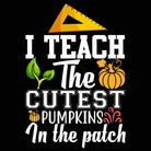 I Teach The Cutest Pumpkins In The Patch Teacher - Mens 123t Funny T-Shirt Tshirts
