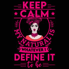 Keep Calm My Nutural Afro - Mens 123t Funny T-Shirt Tshirts
