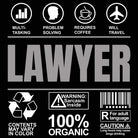 Lawyer Sarcastic Humour - Mens 123t Funny T-Shirt Tshirts
