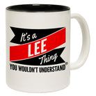 123t New It's A Lee Thing You Wouldn't Understand Funny Mug, 123t Mugs