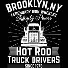 Legendary Iron Wheeles Infinity Power Truck Driver - Mens 123t Funny T-Shirt Tshirts