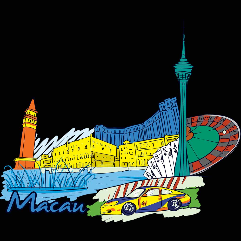 Macau China Country Flag Destination - Mens 123t Funny T-Shirt Tshirts