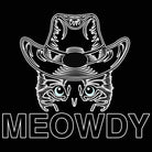 Meowdy Cat Cats - Mens 123t Funny T-Shirt Tshirts