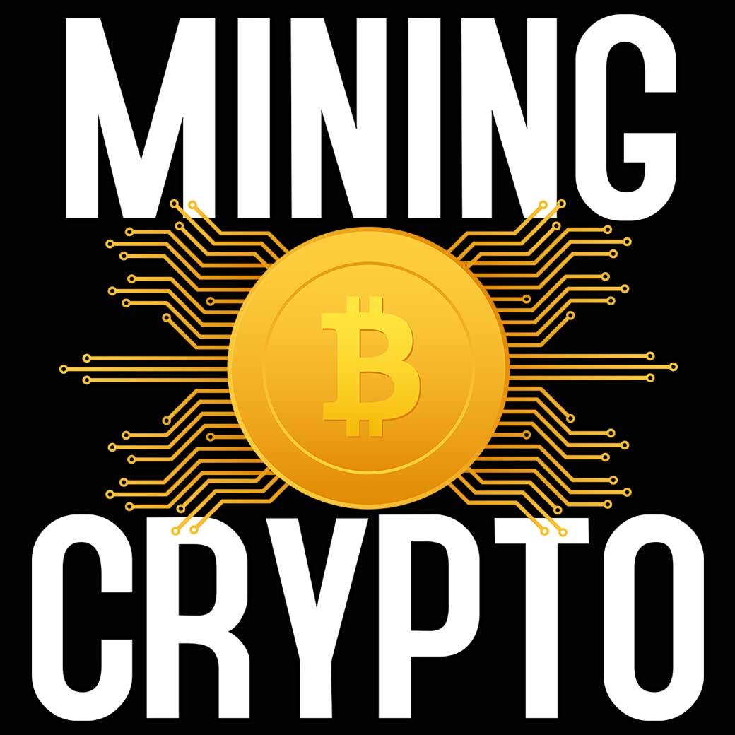 Mining Crypto Bitcoin - Mens 123t Funny T-Shirt Tshirts