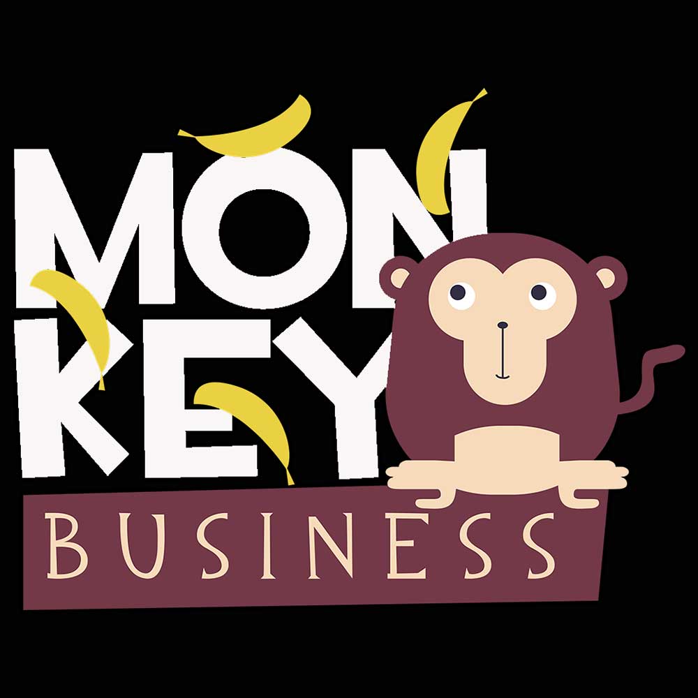 Monkey Business - Mens 123t Funny T-Shirt Tshirts