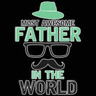 Most Awesome Father In The World - Mens 123t Funny T-Shirt Tshirts