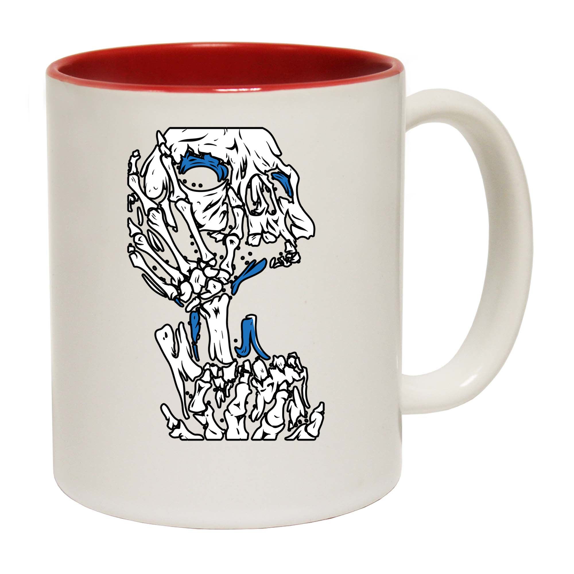 Skull Hand Fashion - Funny Coffee Mug