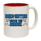 Badminton Watch The Birdie - Funny Coffee Mug