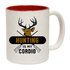 Hunting Is My Cardio Hunt Deer - Funny Coffee Mug