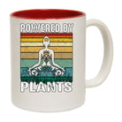 Vegan Powered By Plants - Funny Coffee Mug