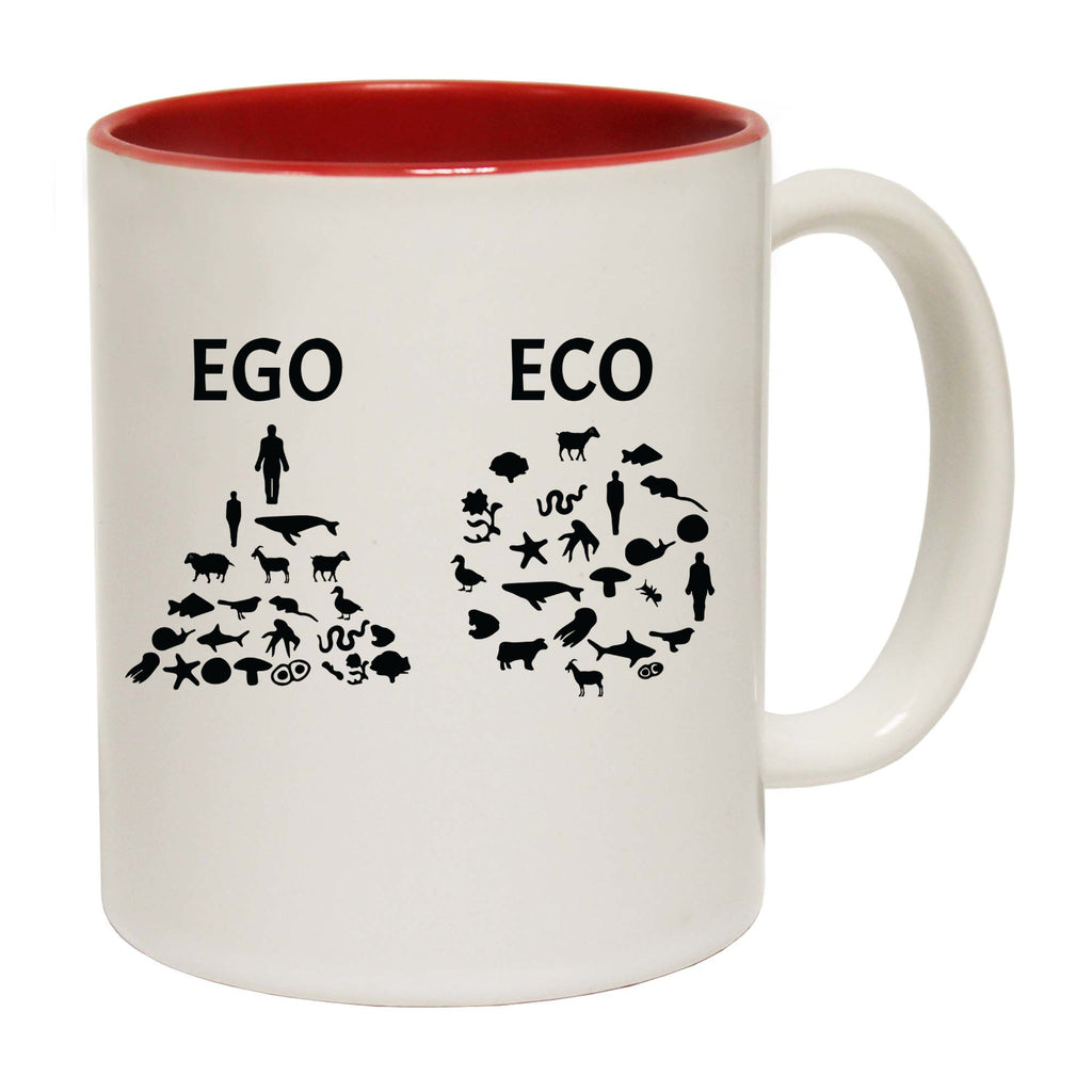 Ego Eco Vegan Food - Funny Coffee Mug