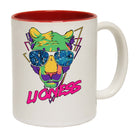 Lioness Retro Lion - Funny Coffee Mug