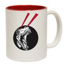 T Rex Dinosaur Lazer Eyes - Funny Coffee Mug
