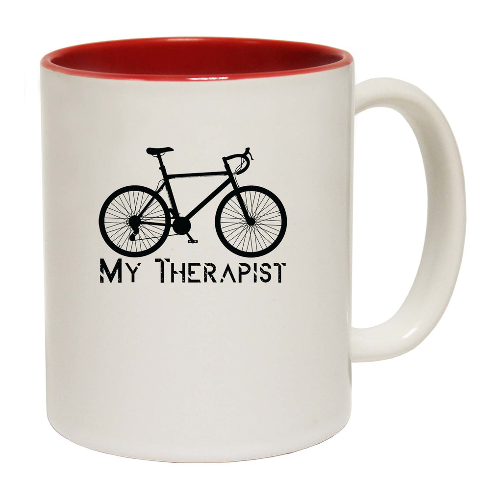 My Therapist Cycling Bicycle Bike - Funny Coffee Mug