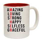 Mother Amazing Loving Stong Mum - Funny Coffee Mug