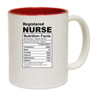 Rn Registered Nurse Nutrition Facts - Funny Coffee Mug