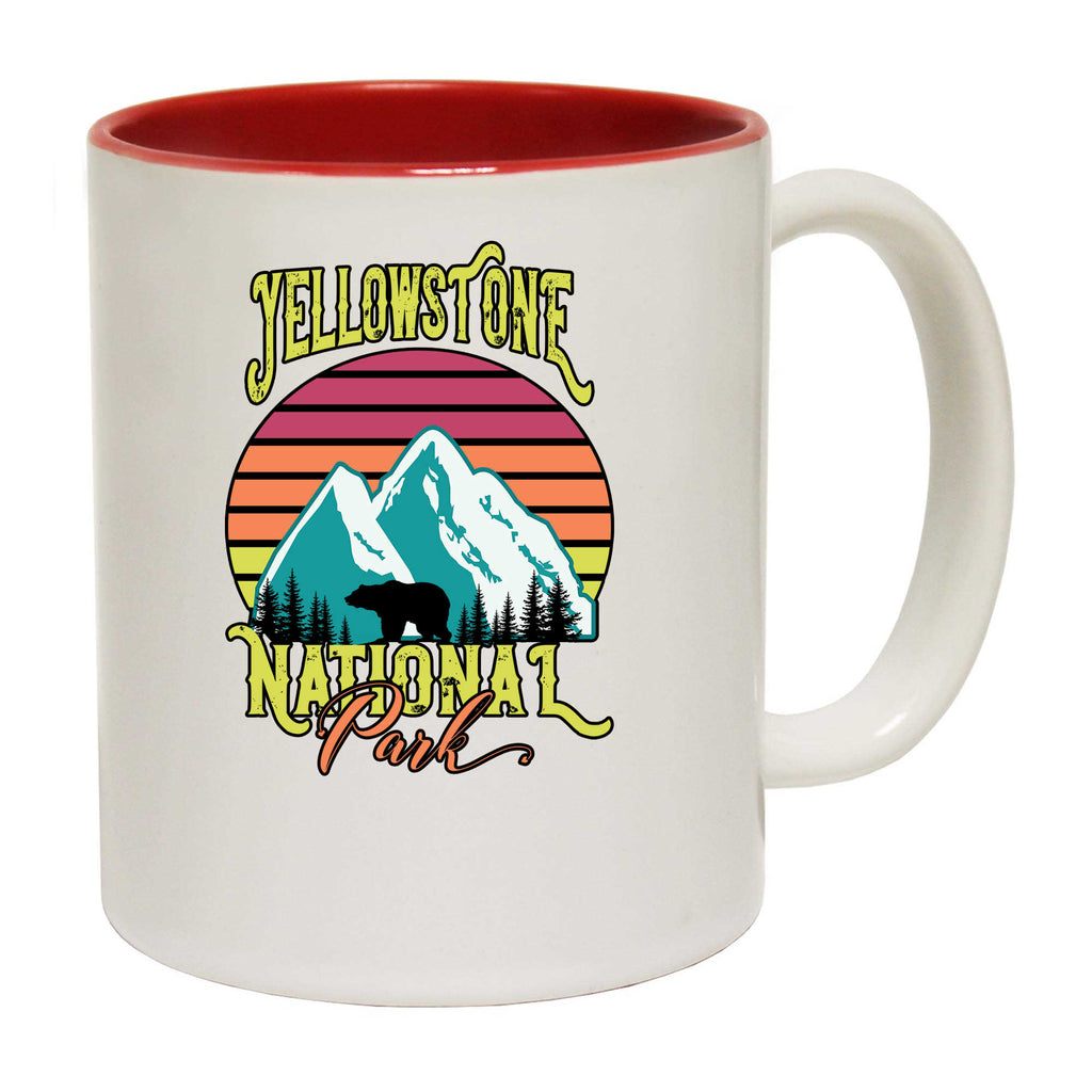 Yellowstone National Park Bear - Funny Coffee Mug