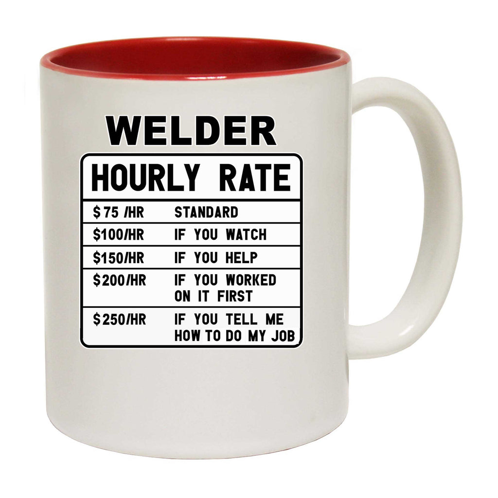 Welder Hourly Rate - Funny Coffee Mug