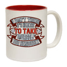 I Dont Think Its Healthy To Take Yourself Too Seriously - Funny Coffee Mug