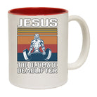 Jesus The Ultimate Deadlifter God Christian - Funny Coffee Mug