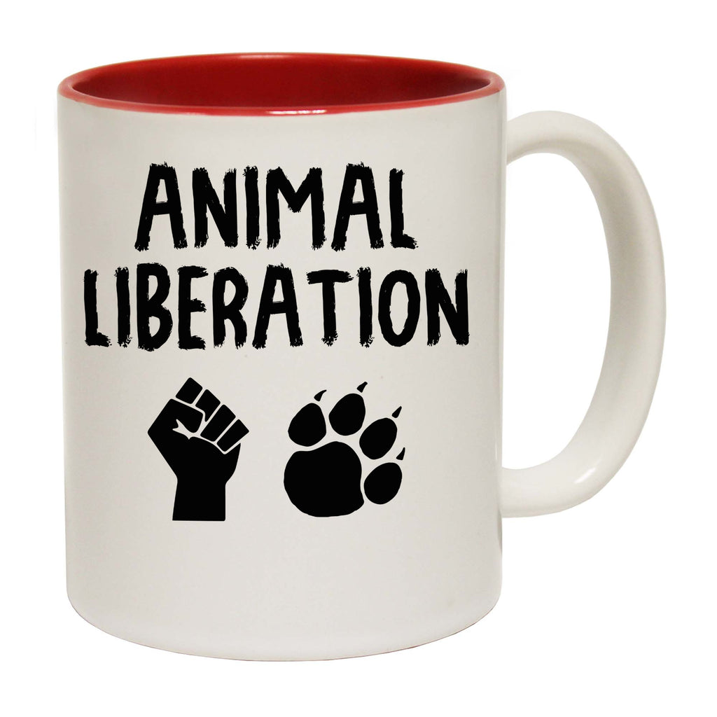Animal Liberation Vegan Food - Funny Coffee Mug