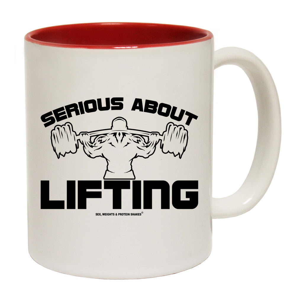 Swps Serious About Lifting Gym Bodybuilding - Funny Coffee Mug