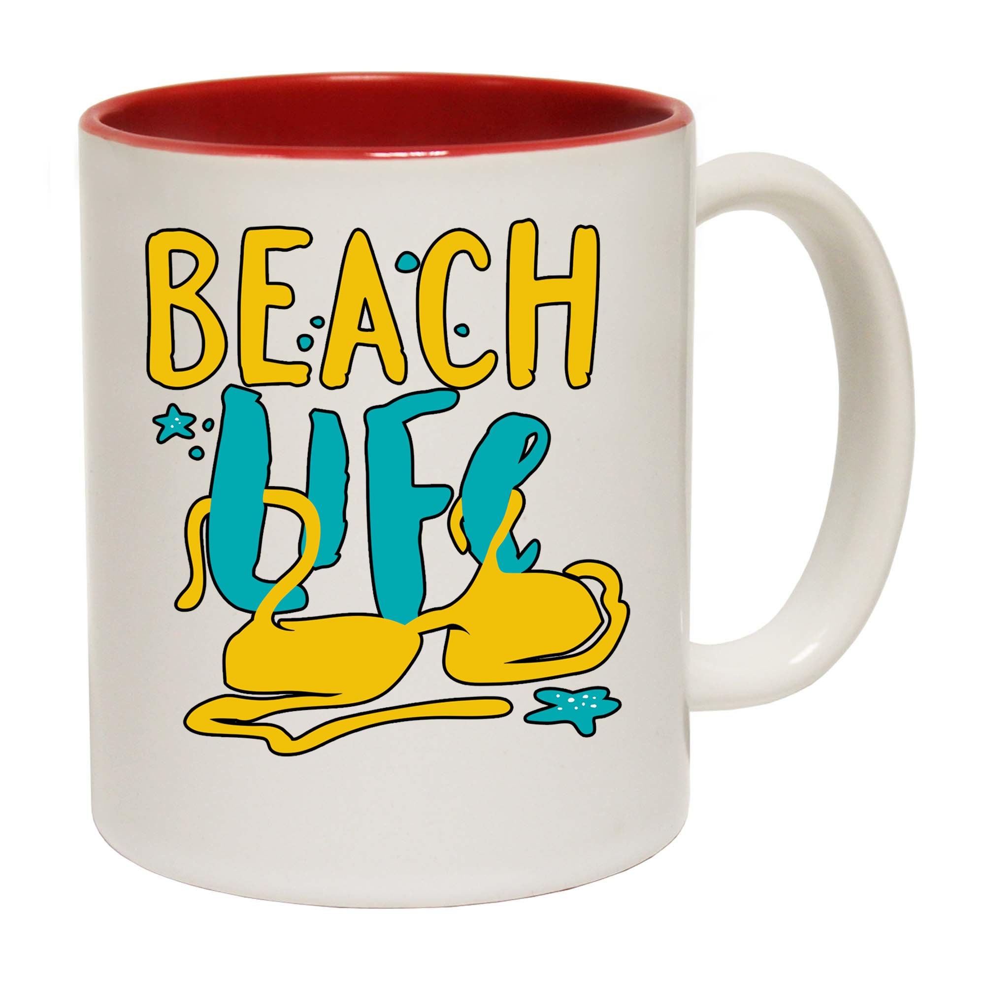 Beach Life Summer - Funny Coffee Mug