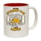 Retirement Plan Camping Tent - Funny Coffee Mug