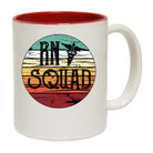 Rn Squad Nurse Vintage Retro Nursning - Funny Coffee Mug
