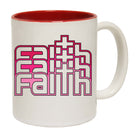 Faith Text Jesus God Christian - Funny Coffee Mug