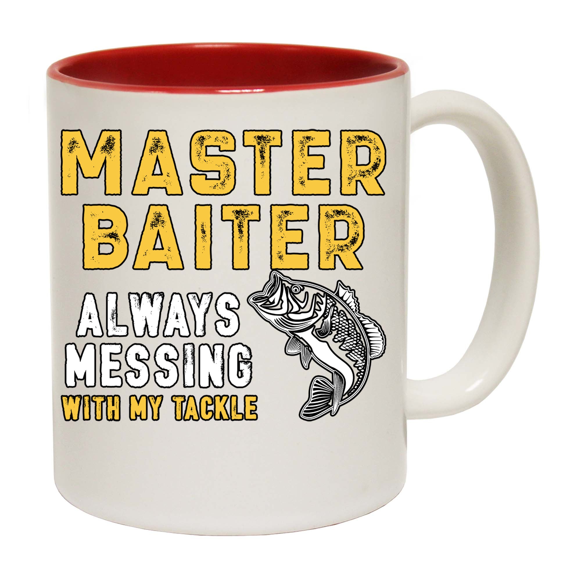 Master Baiter Messing With My Tackle V2 - Funny Coffee Mug