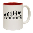 Evolution Hiking Hike Walking - Funny Coffee Mug