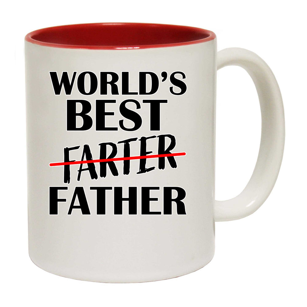 Worlds Best Father Farter V2 Fathers Day - Funny Coffee Mug