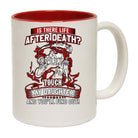 Is There Life After Death Touch My Daughter Dad - Funny Coffee Mug