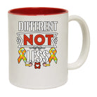 Different Not Less Autism - Funny Coffee Mug