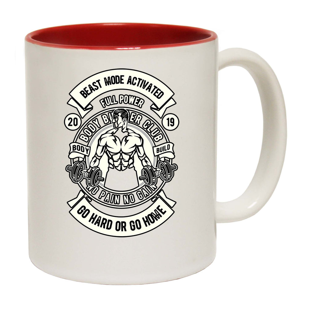 Beast Mode Activated Gym Bodybuilding - Funny Coffee Mug