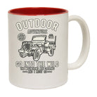 Outdoor Adventure Go Into The Wild Offroad 4X4 Car - Funny Coffee Mug
