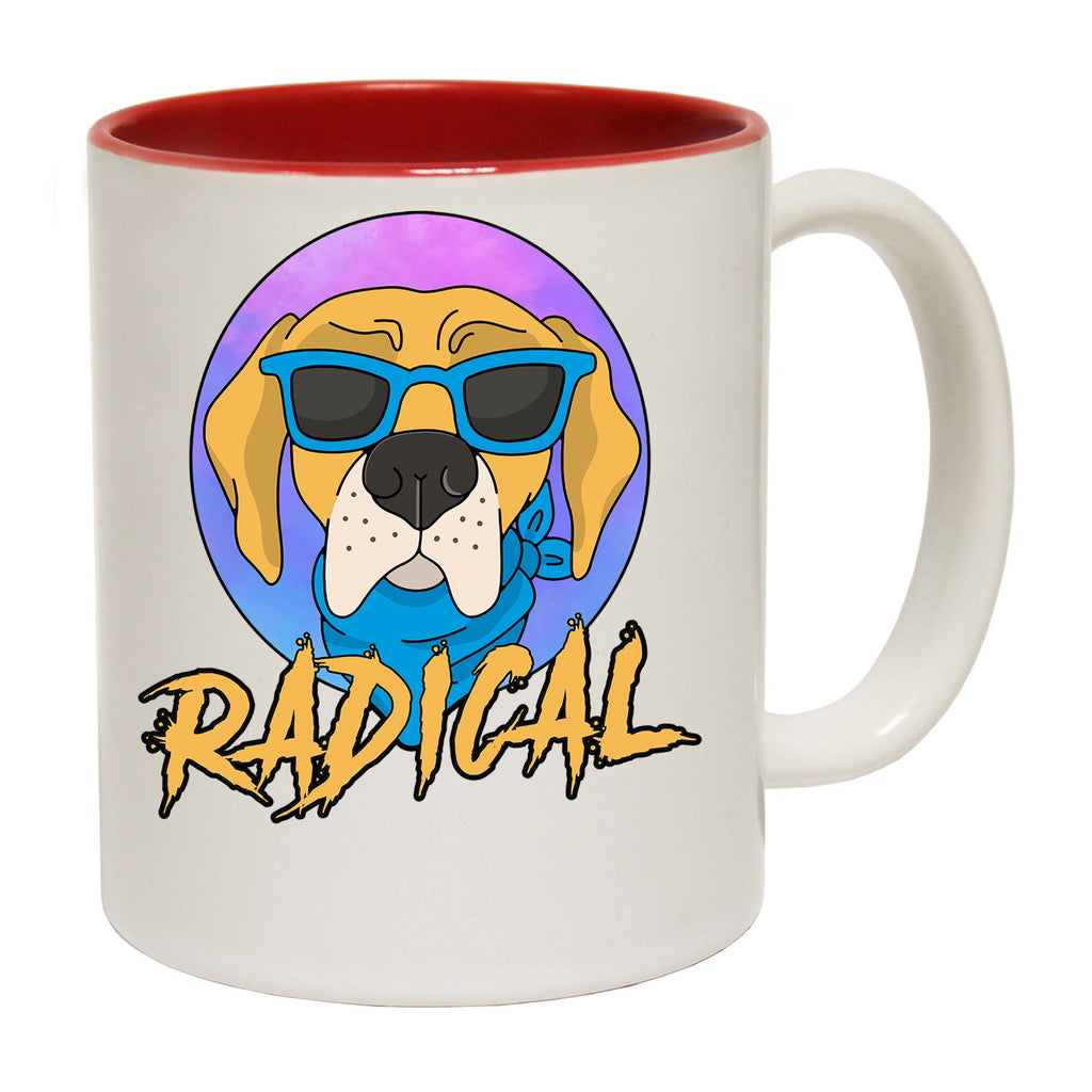 Radical Dog Dogs Pet Animal - Funny Coffee Mug