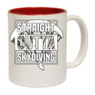 Straight Outta Skydiving - Funny Coffee Mug