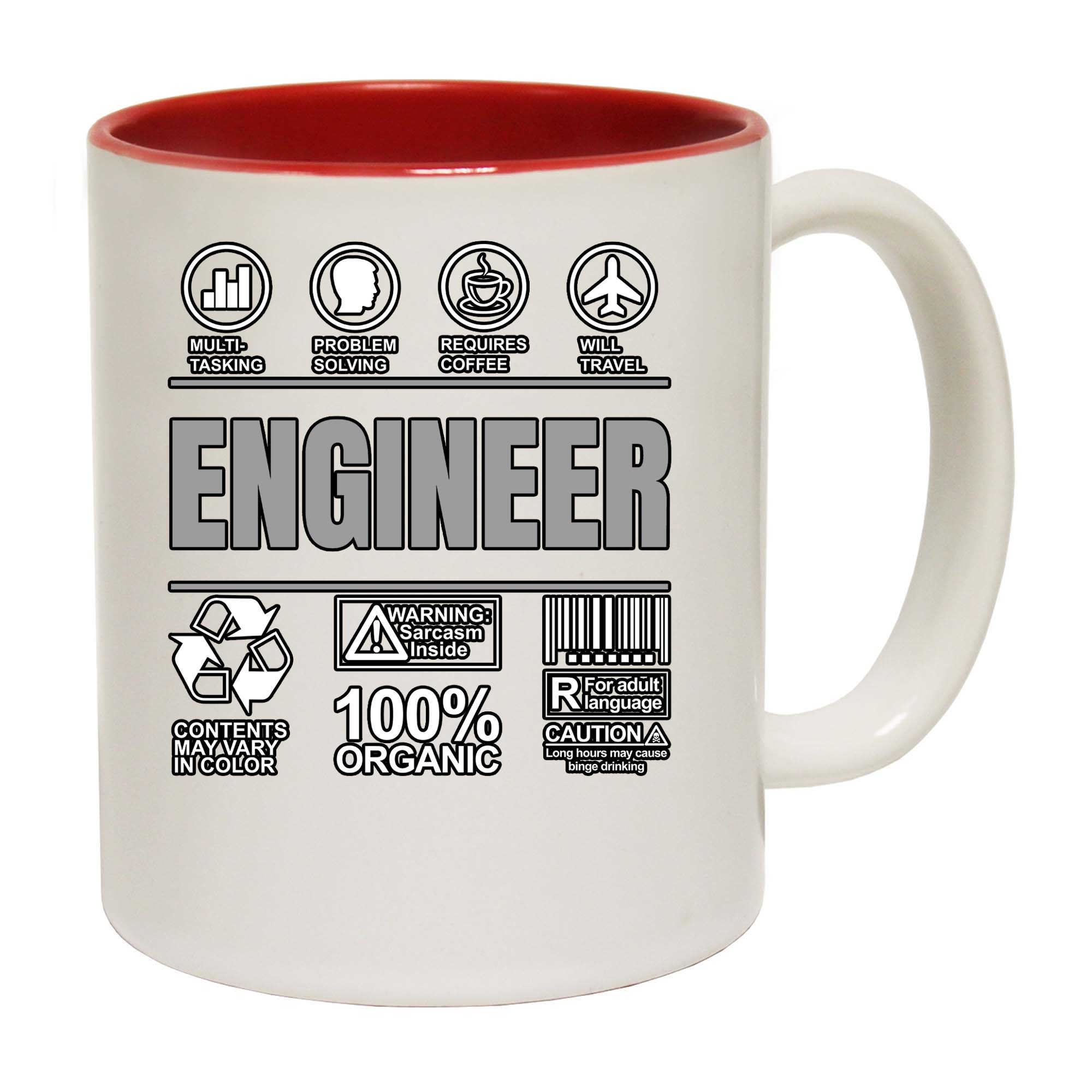 Engineer Sarcastic Humour - Funny Coffee Mug